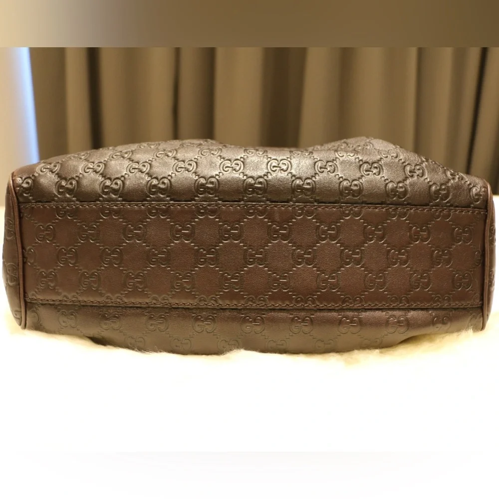 Gucci Brown Leather Sukey Hobo Bag - Picture 7 of 14